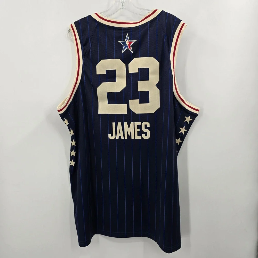 NEW Nike LeBron James Jersey NBA All-Star Game 2024 Swingman Navy Blue XXL